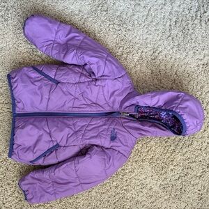 The North Face Jacket Parka Coat 3T reversible, gently worn - great condition